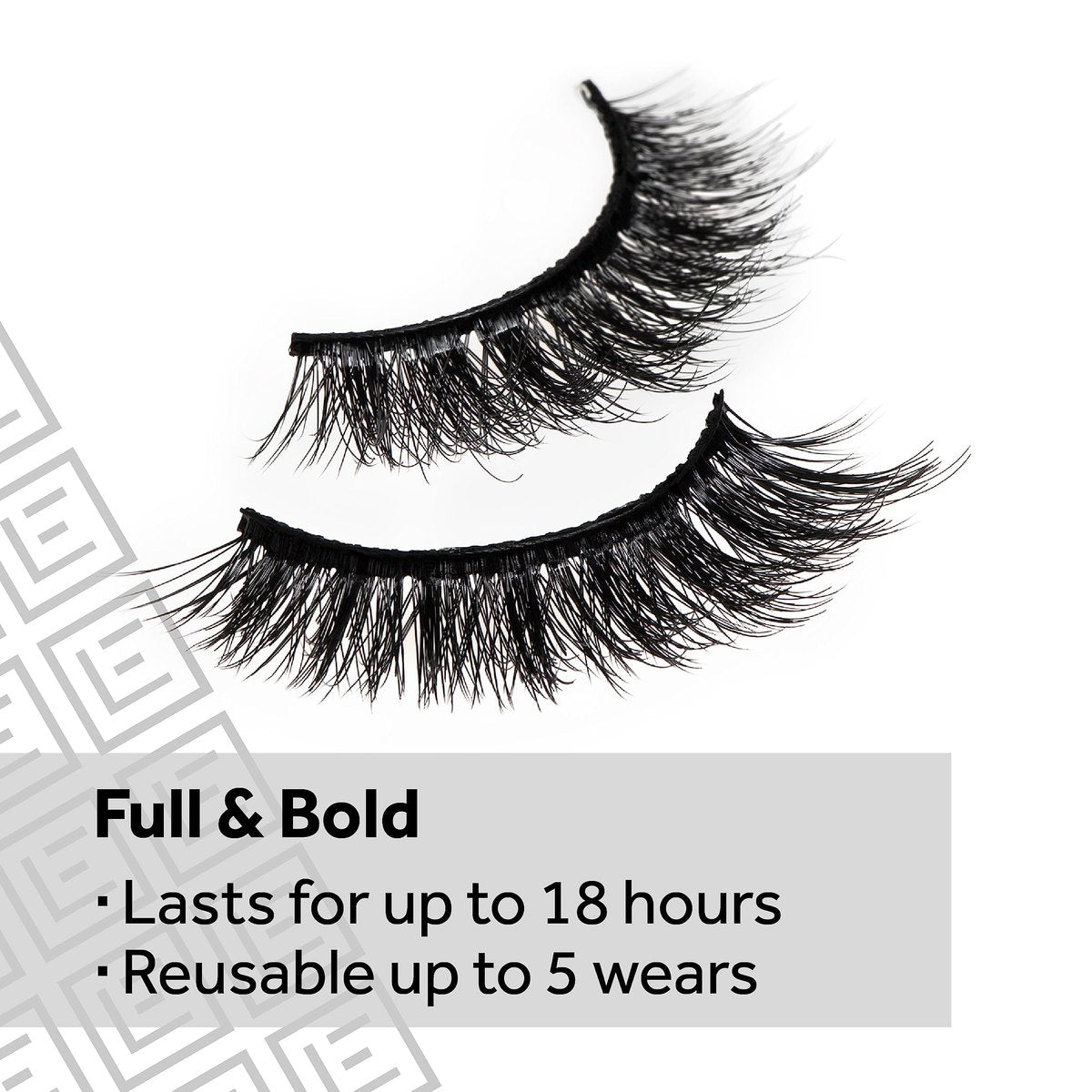 Eylure Dramatic Definition No. 126 Eyelashes Multipack - 4 Pairs of Black Synthetic False Lashes - görsel 7