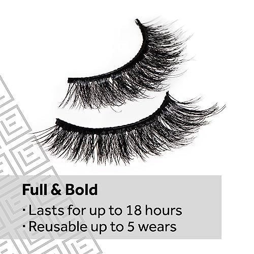 Eylure Dramatic Definition No. 126 Eyelashes Multipack - 4 Pairs of Black Synthetic False Lashes - görsel 8