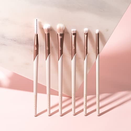 EcoTools Luxe Exquisite Eye Makeup Brush Kit – 6 Piece Professional Eye Brush Set, Eco-Friendly & Cruelty-Free - görsel 13