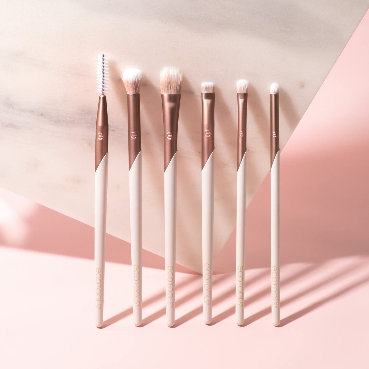 EcoTools Luxe Exquisite Eye Makeup Brush Kit – 6 Piece Professional Eye Brush Set, Eco-Friendly & Cruelty-Free - görsel 14