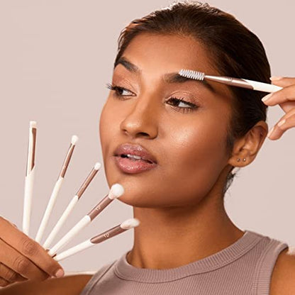 EcoTools Luxe Exquisite Eye Makeup Brush Kit – 6 Piece Professional Eye Brush Set, Eco-Friendly & Cruelty-Free