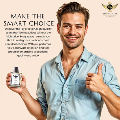 CA Perfume Impression of Aventura for Men - Eau de Parfum Spray, Refillable Atomizer Bottle, 1.7 Fl Oz (50ml)