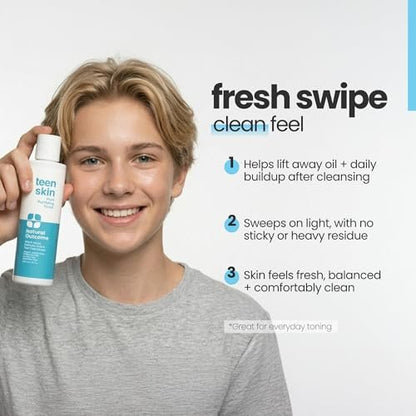 Acne Clarifying Face Toner for Teens - Salicylic Acid Facial Astringent, Fragrance Free & Alcohol Free, 6.7 oz by Natural Outcome Avelisse