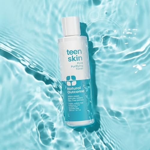 Acne Clarifying Face Toner for Teens - Salicylic Acid Facial Astringent, Fragrance Free & Alcohol Free, 6.7 oz by Natural Outcome Avelisse