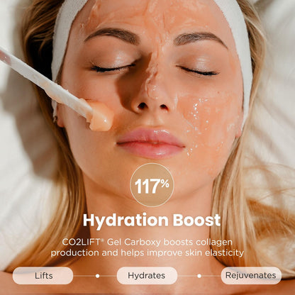 CO2Lift Carboxy Gel Single Treatment Face Mask – Under Eye Treatment for Puffy Eyes & Dark Circles, Hydrating Face Mask for Tightening & Brightening, 1 Fl Oz Avelisse