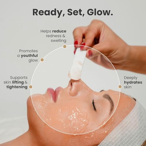 CO2Lift Carboxy Gel Single Treatment Face Mask – Under Eye Treatment for Puffy Eyes & Dark Circles, Hydrating Face Mask for Tightening & Brightening, 1 Fl Oz Avelisse