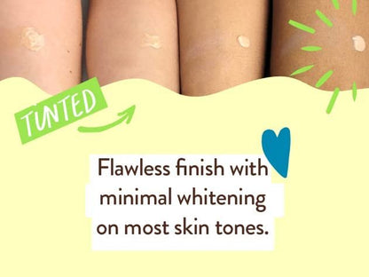 Babo Botanicals Daily Sheer Tinted Mineral Sunscreen Fluid SPF50 - Natural Zinc Oxide, Passion Fruit Oil, Golden-Hued Tint, Fragrance Free, Ultra-Lightweight Face Sunscreen for All Ages Avelisse