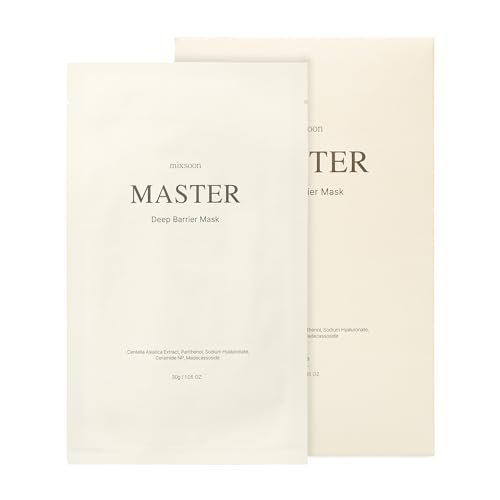 Mixsoon Master Deep Barrier Mask 5ea - Intensive Hydrating Sheet Mask for Sensitive Skin - görsel 2