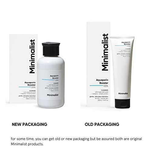 Minimalist Face Wash for Dry Skin with Hyaluronic Acid & Aquaporin Booster 5% – Gentle Hydrating Cleanser for Women & Men, 3.4 Fl Oz (100 ml) - görsel 11