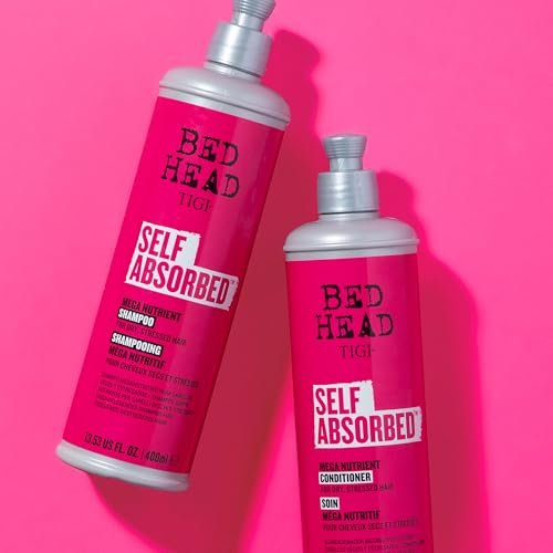 Bed Head by TIGI Self Absorbed Shampoo and Conditioner Set for Dry Hair, Nourishing and Strengthening Frizz Control Hair Care Duo, 25.36 Fl Oz (2 Pack) - görsel 12
