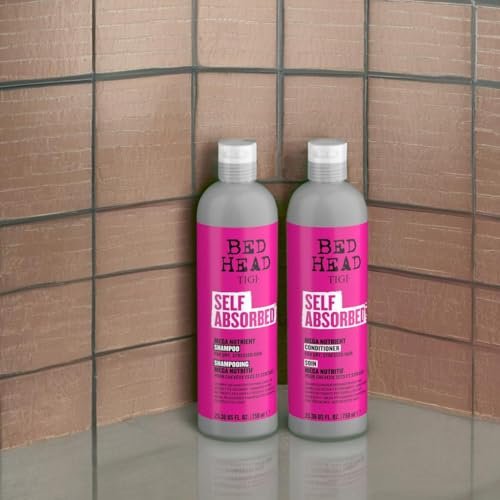 Bed Head by TIGI Self Absorbed Shampoo and Conditioner Set for Dry Hair, Nourishing and Strengthening Frizz Control Hair Care Duo, 25.36 Fl Oz (2 Pack) - görsel 10