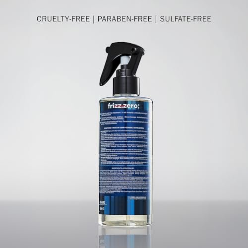 TRUSS Frizz Zero Liquid Hair Mask - Anti-Frizz Spray & Detangler for Damaged Hair, Intense Shine & Cuticle Sealing (8.79 oz) Avelisse