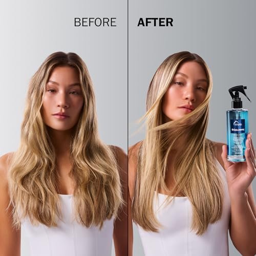 TRUSS Frizz Zero Liquid Hair Mask - Anti-Frizz Spray & Detangler for Damaged Hair, Intense Shine & Cuticle Sealing (8.79 oz) Avelisse