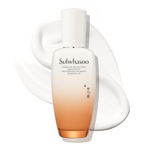 Sulwhasoo Essential Revitalizing Emulsion EX - 24-Hour Hydrating Face Lotion for Soothing & Barrier Support Avelisse