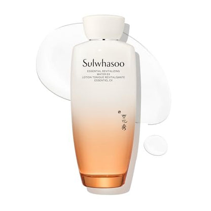 Sulwhasoo Essential Revitalizing Water EX - Hydrating Gel Toner for Radiant, Youthful Skin (5.1 Fl Oz) Avelisse