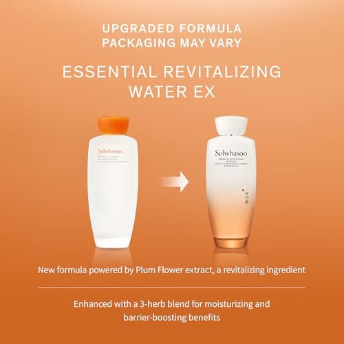 Sulwhasoo Essential Revitalizing Water EX - Hydrating Gel Toner for Radiant, Youthful Skin (5.1 Fl Oz) Avelisse