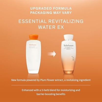 Sulwhasoo Essential Revitalizing Water EX - Hydrating Gel Toner for Radiant, Youthful Skin (5.1 Fl Oz) Avelisse