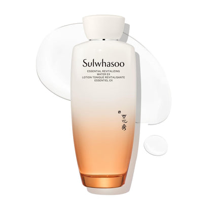 Sulwhasoo Essential Revitalizing Water EX - Hydrating Gel Toner for Radiant, Youthful Skin (5.1 Fl Oz) Avelisse