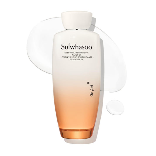 Sulwhasoo Essential Revitalizing Water EX - Hydrating Gel Toner for Radiant, Youthful Skin (5.1 Fl Oz) Avelisse