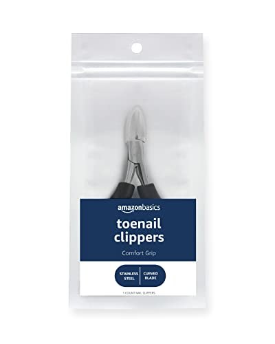 Stainless Steel Toenail Clippers for Thick Nails with Comfort Grip - Easy to Use Nail Care Tool, Black - görsel 2