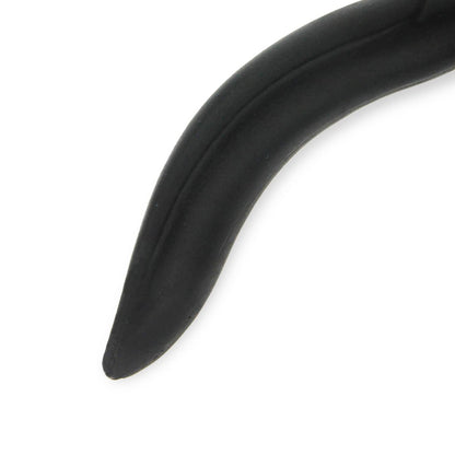 Stainless Steel Toenail Clippers for Thick Nails with Comfort Grip - Easy to Use Nail Care Tool, Black