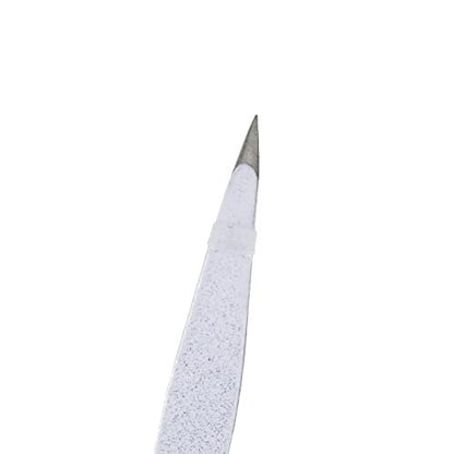Precision Stainless Steel Eyebrow Tweezers for Fine Hair Removal, 2 Pack