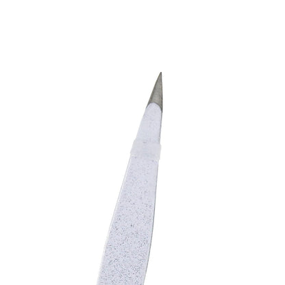 Precision Stainless Steel Eyebrow Tweezers for Fine Hair Removal, 2 Pack