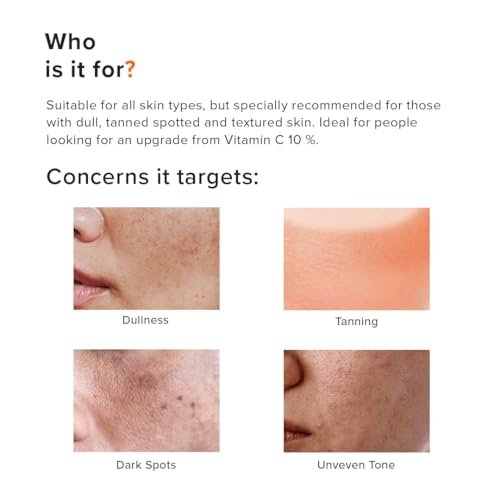 Minimalist Vitamin C+E+Ferulic Acid 16% Face Serum for Anti-Aging & Glow | Reduces Skin Damage & Redness | Brightens Dull Complexion | All Skin Types | 0.68 Fl Oz - görsel 6