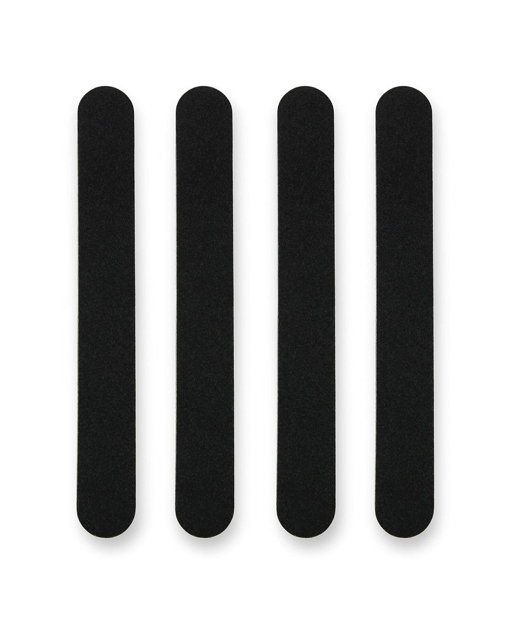 Double Sided Nail Files Salon Boards 4-Pack for Nail Care and Shaping, Black - görsel 3