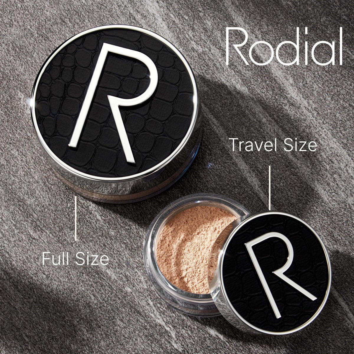 Rodial Glass Powder Travel Size 0.19 oz - Mini Loose Setting Powder for Soft-Focus Blurring, Shine Control & Luminous Glass Skin Finish - görsel 17