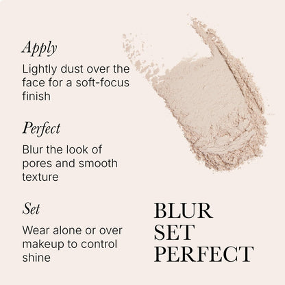 Rodial Glass Powder Travel Size 0.19 oz - Mini Loose Setting Powder for Soft-Focus Blurring, Shine Control & Luminous Glass Skin Finish