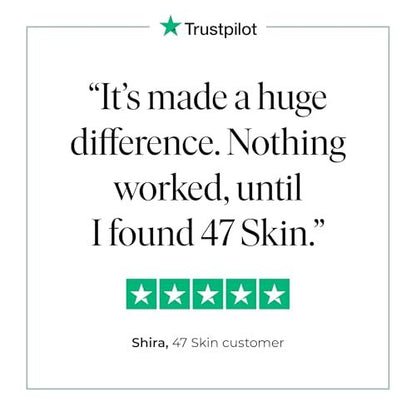 47 Skin Hydrating Face Serum with Silver Chitoderm - Clears Acne, Heals Breakouts & Repairs Scars, 30ml Avelisse