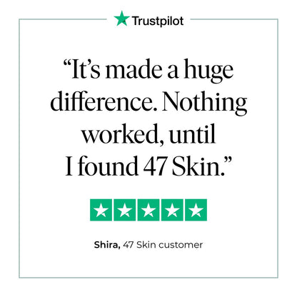 47 Skin Hydrating Face Serum with Silver Chitoderm - Clears Acne, Heals Breakouts & Repairs Scars, 30ml Avelisse