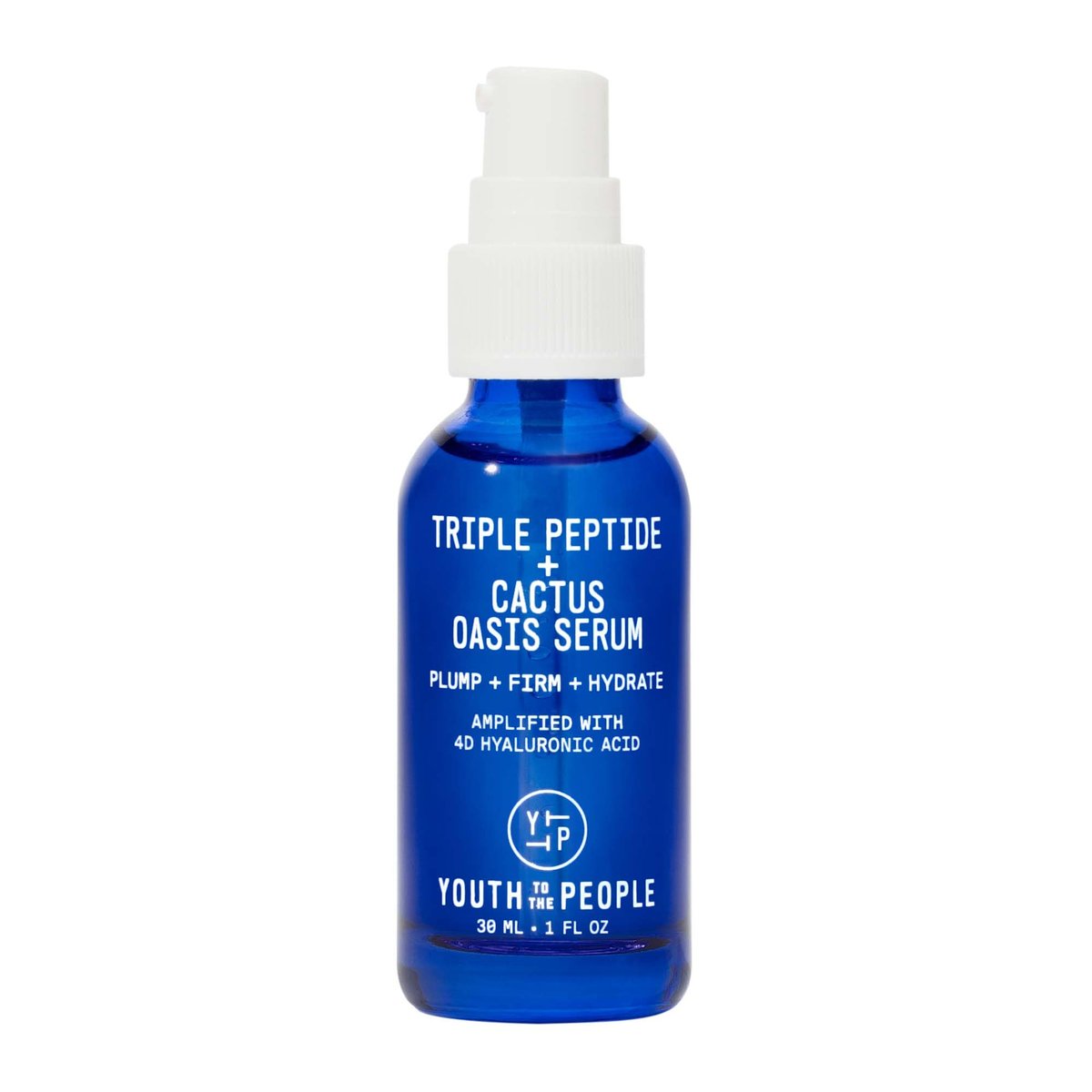 Youth To The People Triple Peptide + Oasis Face Serum - Hydrating & Firming Serum for Dry Skin, Plumps Fine Lines with 4 Types of Hyaluronic Acid & Peptides, Fragrance-Free, 1 fl oz Avelisse