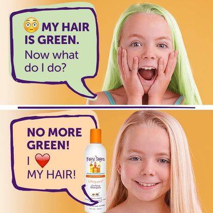 Fairy Tales Swim Shampoo & Conditioner Set for Kids - 32 oz Each, Chlorine Removal, Natural Ingredients, No Parabens or Sulfates Avelisse
