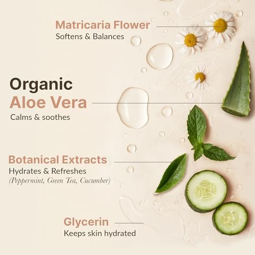 Beauty by Earth After Sun Cooling Aloe Vera Spray - USA Made with Organic Aloe Vera, Fast Absorbing After Sun Care for Sunburn Relief, 8 Fl Oz Avelisse
