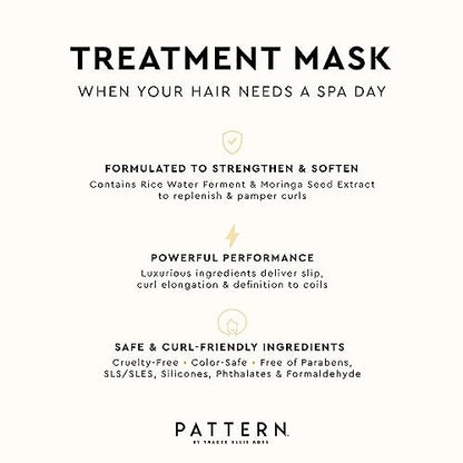 PATTERN Beauty by Tracee Ellis Ross Treatment Mask – 15 oz / 443.6 mL – Curl Hydrating Hair Mask Avelisse