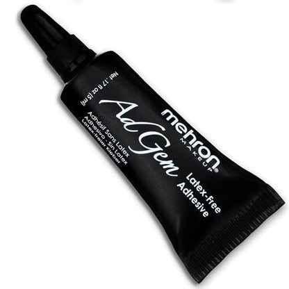 Mehron Makeup AdGem Adhesive – Latex-Free, Strong Cosmetic Glue for Rhinestones & False Lashes (0.17 fl oz) Avelisse