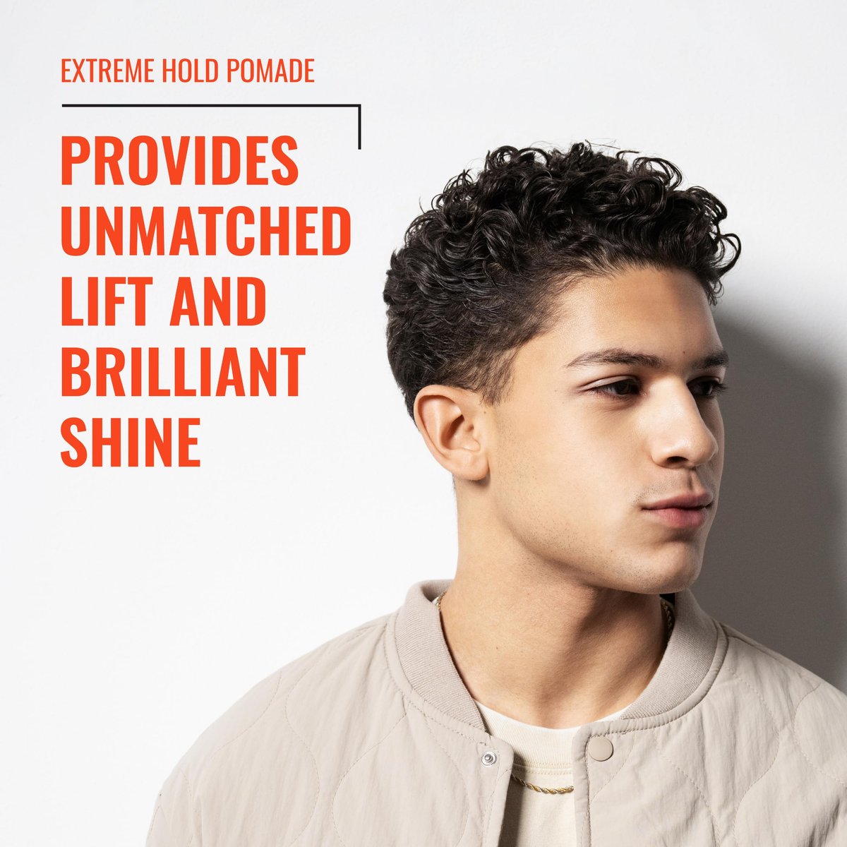 Fix Your Lid Extreme Hold Hair Pomade for Men - High Shine Water Based Hair Gel 3.75 oz - görsel 3