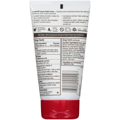Eucerin Eczema Relief Cream & Body Wash Set – Colloidal Oatmeal Skin Protectant, 2-Pack (13.5 Fl Oz Body Wash + 5 Oz Cream) Avelisse