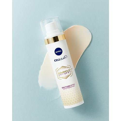 NIVEA Cellular Luminous630 Daily Brightening Fluid 40 ml – Advanced Dark-Spot Correcting Moisturizer with Hyaluronic Acid and Vitamin E for Smoother, More Radiant and Even-Looking Skin Avelisse