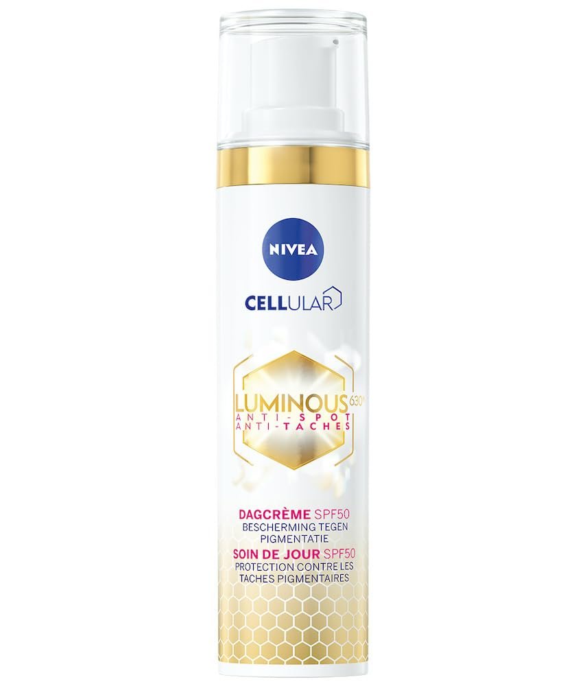 NIVEA Cellular Luminous630 Daily Brightening Fluid 40 ml – Advanced Dark-Spot Correcting Moisturizer with Hyaluronic Acid and Vitamin E for Smoother, More Radiant and Even-Looking Skin Avelisse