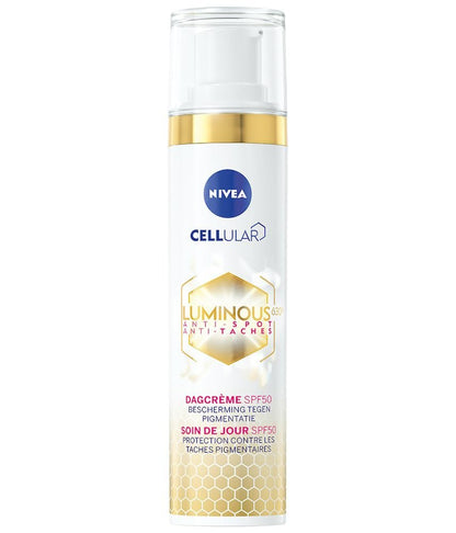 NIVEA Cellular Luminous630 Daily Brightening Fluid 40 ml – Advanced Dark-Spot Correcting Moisturizer with Hyaluronic Acid and Vitamin E for Smoother, More Radiant and Even-Looking Skin Avelisse