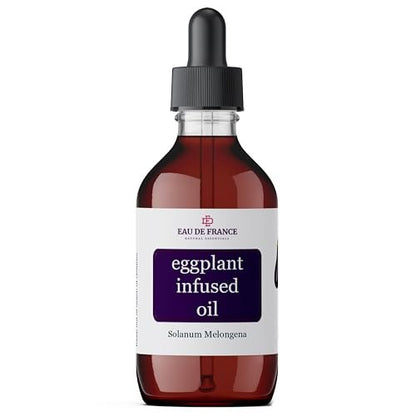 Eggplant Oil for Skin Disorders – Condition & Regenerate Discolored, Thickened, Scaly Skin (1 oz)