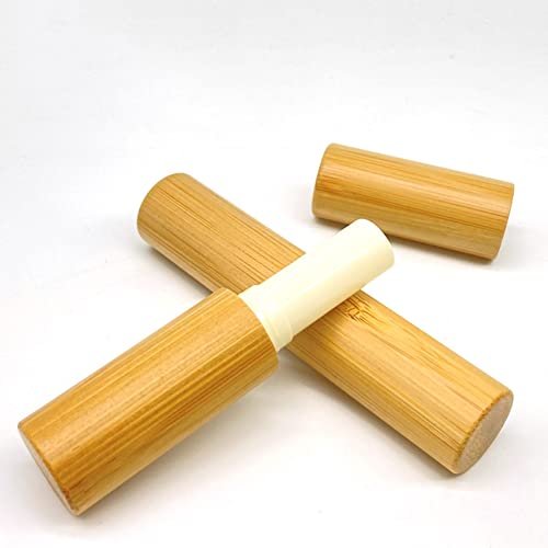 Vipolish 3Pcs 3ml Natural Bamboo Lip Balm Tubes - Empty Refillable DIY Lipstick Tube Holder Cosmetic Lipstick Gloss Containers - görsel 14