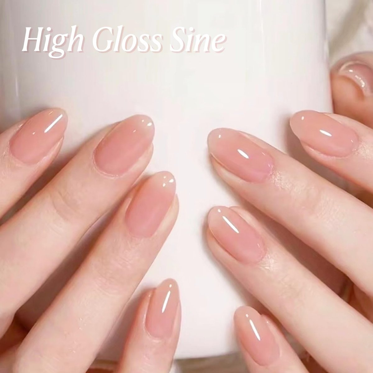 AZUREBEAUTY Dip Powder Set 6 Pcs Translucent Nude Pink Sheer Color - Natural Clear Dipping Powder Milky Jelly Effect for French Nail Art, Starter Manicure Salon DIY at Home - görsel 5