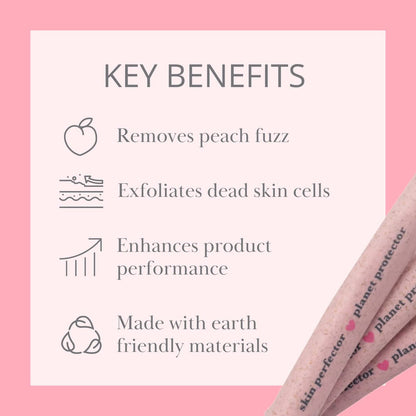 Jenny Patinkin Dermaplaning Tool Set (3 Pieces) - Professional Facial Razor for Women, Exfoliating Face Shaver for Peach Fuzz Removal & Smooth Skin Avelisse