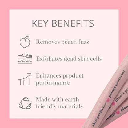 Jenny Patinkin Dermaplaning Tool Set (3 Pieces) - Professional Facial Razor for Women, Exfoliating Face Shaver for Peach Fuzz Removal & Smooth Skin Avelisse