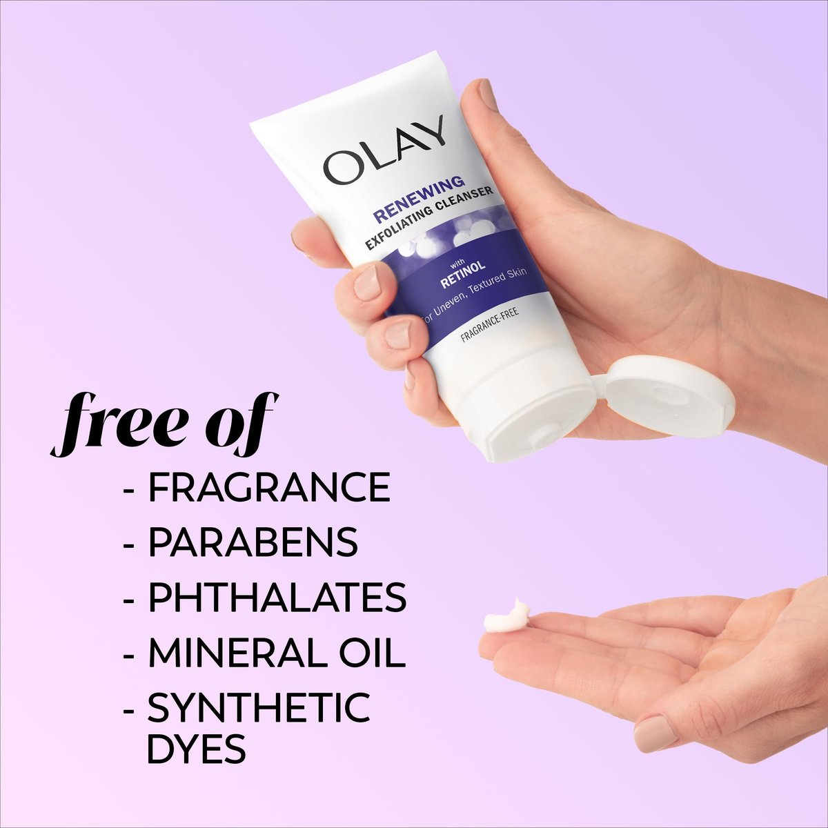 Olay Retinol 24 Duo Pack: Fragrance-Free Exfoliating Cleanser & Night Moisturizer Avelisse