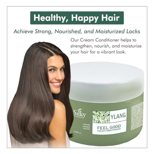 SILKY Technobasic Ylang Rinse Out Cream Conditioner - Deep Conditioner for Dry Damaged Hair, Infused with Essential Oil for Moisture and Health, Sulphate and Paraben Free, 250ml - görsel 12
